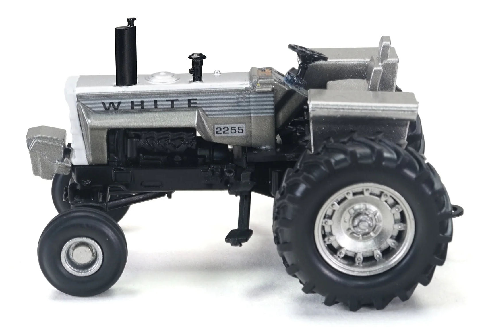 #SCT974 1/64 White 2255 Open Station Tractor, Gray