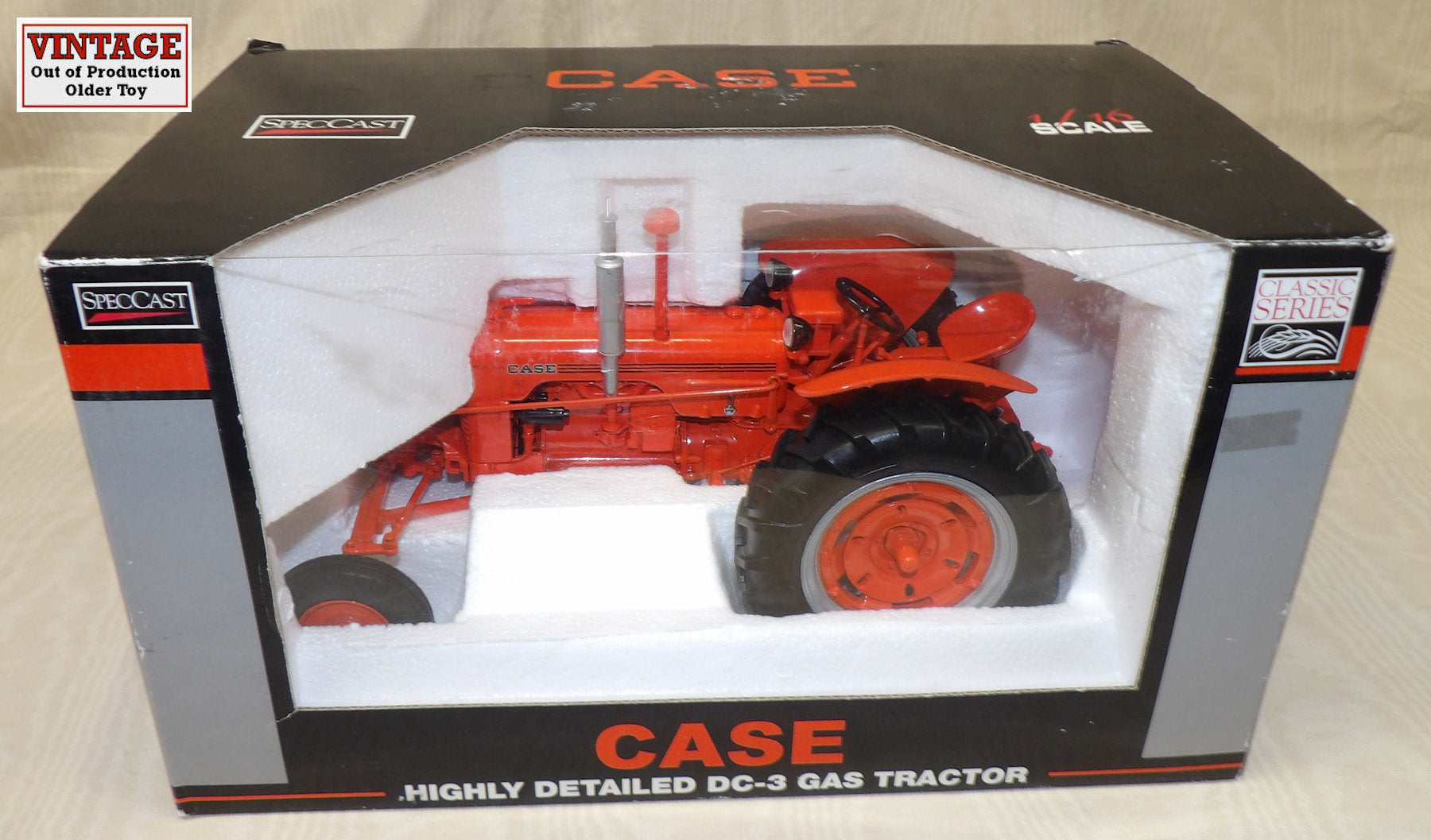 #ZJD1517 1/16 Case DC-3 Gas Wide Front Tractor