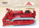 #ZJD1533 1/25 International TD-24 Diesel Crawler with Cable Control Bullgrader & Umbrella