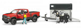 #02501 1/16 Dodge Ram 2500 Power Wagon Pickup with Horse Trailer & Horse
