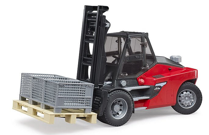 #02513 1/16 Linde HT160 Fork Lift with Pallet and Cargo Cages