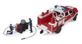 #02544 1/16 Ram 2500 Fire Rescue Truck with Light & Sound Bar