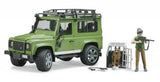 #02587 1/16 Land Rover Defender Wagon with Forester & Dog
