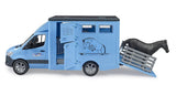 #02674 1/16 MB Sprinter Animal Transporter with Horse