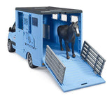 #02674 1/16 MB Sprinter Animal Transporter with Horse