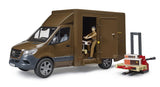 #02678 1/16 UPS MB Sprinter Truck with Driver, Pallet Jack & Accessories