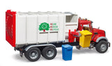 #02811 1/16 Mack Granite Side Loading Garbage Truck