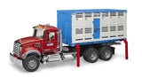 #02830 1/16 Mack Granite Cattle Transport with Cow