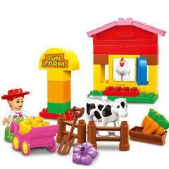 #05819 Country Life Preschool Building Block Set