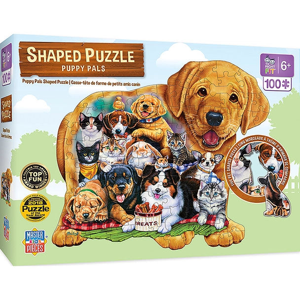 #11926 Pet Pals Shape Puzzle, 100-pc.