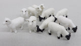 #12743E 1/64 Columbia & Suffolk Sheep, 10 pc.