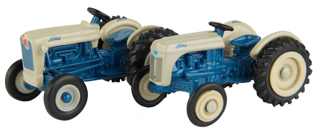 #13942 1/64 Ford 8N & Jubilee Tractor Set, Blue & Gray