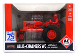 #16402 1/16 Allis-Chalmers WC Tractor with Farmer, Ertl 75th Anniversary Edition