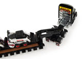 #16446 1/64 Peterbilt 579 Day Cab with Lowboy Trailer & 2 Bobcat S76 Skid Steer Loaders, 2022 NTTC Show
