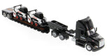 #16446 1/64 Peterbilt 579 Day Cab with Lowboy Trailer & 2 Bobcat S76 Skid Steer Loaders, 2022 NTTC Show