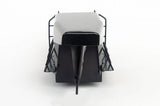 #200848 1/16 Black Gooseneck Half Top Trailer