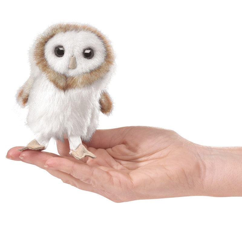 #2645FM Mini Barn Owl Finger Puppet