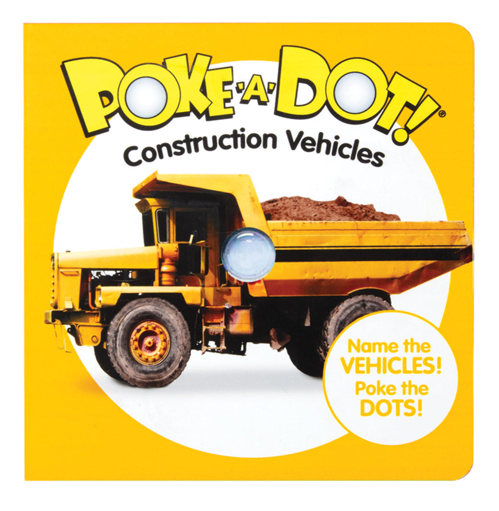 #31533 Construction Vehicles Poke-A-Dot Book