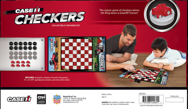 42064 Case-IH Checkers Board Game | Action Toys