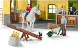 #42485 1/20 Farm World Horse Stable Set