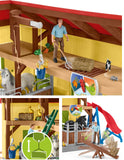 #42485 1/20 Farm World Horse Stable Set