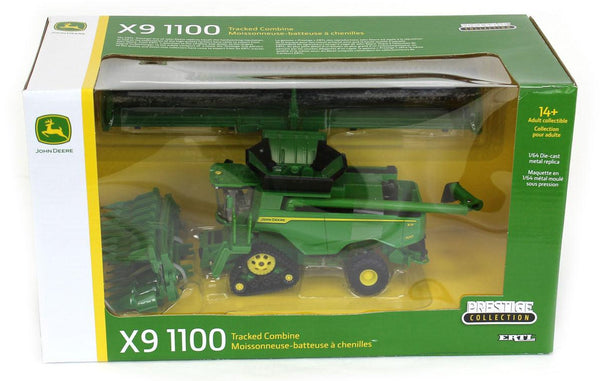 45747 1/64 John Deere X9 1100 Combine with Front Tracks Prestige