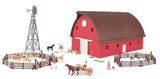 #46765 1/64 Round Gable Barn Set