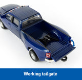 #47269 1/32 Dodge Ram 3500 Dually Crew Cab with Gooseneck Flatbed Trailer & New Holland L230 Skid Steer