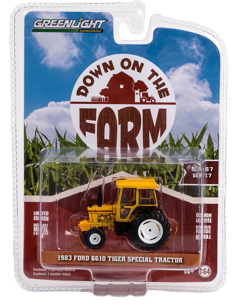 トラックマスター 作品 油彩 48070-D 1/64 1983 Ford 6610 Tiger Special Tractor | Action Toys