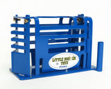 #500238 1/16 Blue Priefert Calf Roping Chute