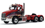 #60-1114 1/64 Mercier Transport "Our Fallen Heroes" Mack Pinnacle & Wilson Pacesetter 43' High Sided Grain Trailer