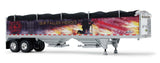 #60-1114 1/64 Mercier Transport "Our Fallen Heroes" Mack Pinnacle & Wilson Pacesetter 43' High Sided Grain Trailer
