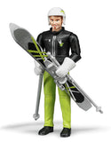 #60040 1/16 Bworld Skier with Accessories