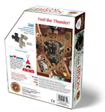 #6015MC I Am Bison Head-Shaped Puzzle, 300 pc.