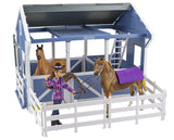 #61149 1/12 Deluxe Country Stable with Horse & Wash Stall