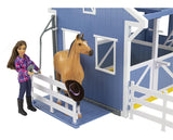 #61149 1/12 Deluxe Country Stable with Horse & Wash Stall