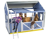 #61149 1/12 Deluxe Country Stable with Horse & Wash Stall