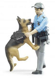 #62150 1/16 Policeman with Dog