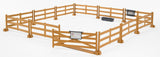 #62604 1/16 Bworld Brown Pasture Fence Set