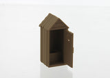 #64-142-WD 1/64 Rustic Outhouse