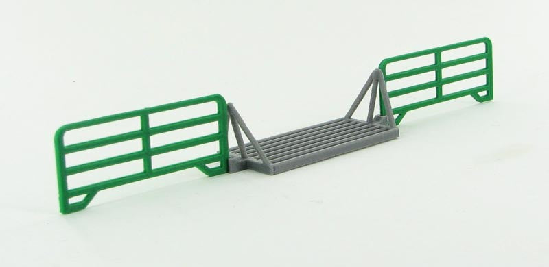 #64-312-GR 1/64 Cattle Guard Crossing Set