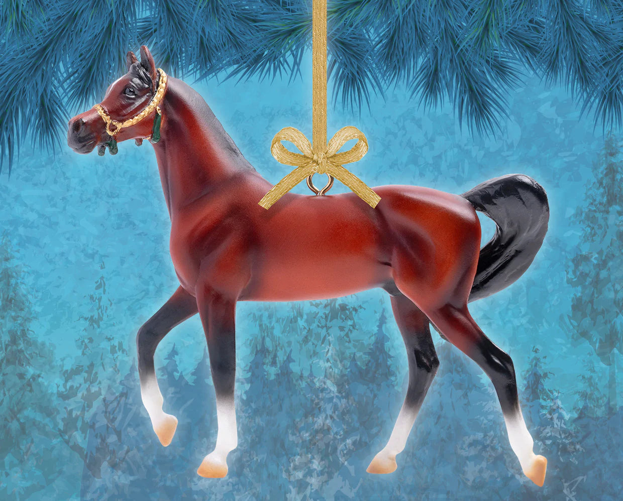 #700523 Arabian - 2022 Beautiful Breeds Ornament
