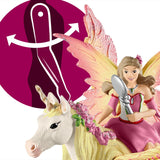 #70568 Fairy Feya with Pegasus Unicorn