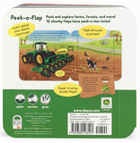 #390826 John Deere Kids Dirt Peek-a-Flap Board Book