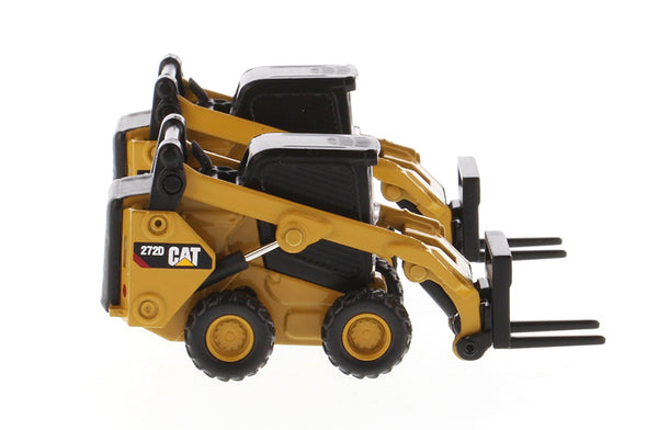 トレーラー　CAT 1:64 DIECAST MASTERS CATERPILLAR CAT 272D2 & 297D2 SKIDSTEER