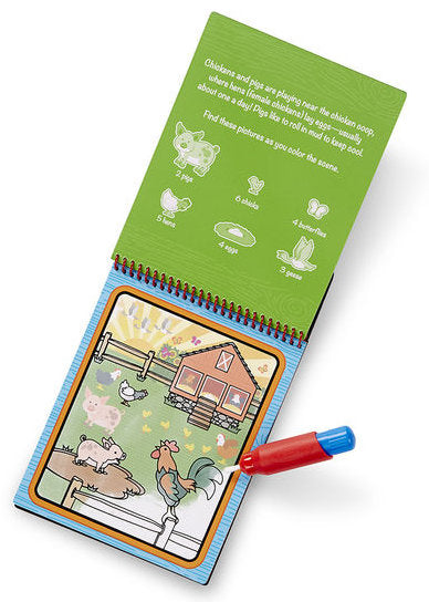 9232 Water Wow! On the Farm Water-Reveal Pad Action Toys