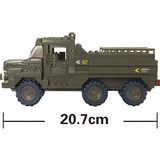 #B0301 Army Heavy Military Troop Truck Building Block Set