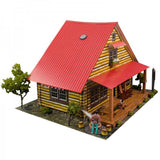 #BK6416 1/64 Log Cabin Building Kit