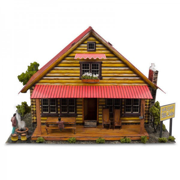 #BK6416 1/64 Log Cabin Building Kit