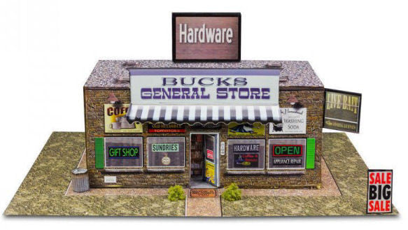 #BK6418 1/64 General Store Building Kit